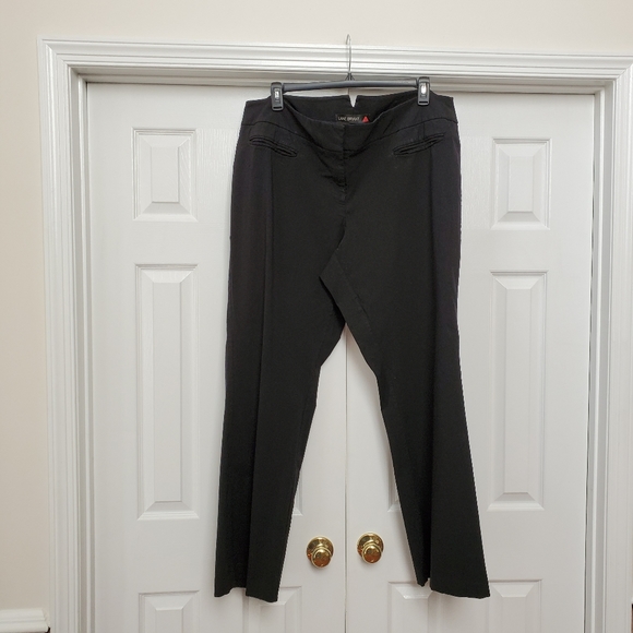 Lane Bryant Black Pants TALL 26W - Picture 1 of 11